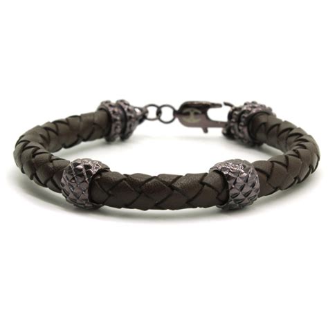 bracciali cuoio napoli|bracciali uomo 96.